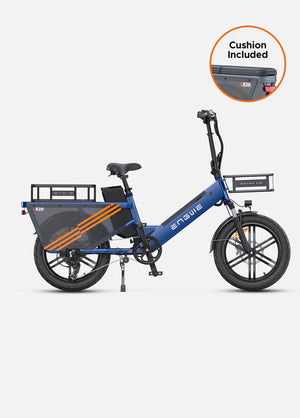 ENGWE LE20 300W Peak Torque sensor Step-Thru Longtail Cargo Ebike