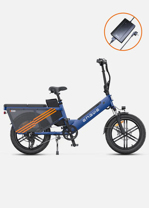 ENGWE LE20 300W Peak Torque sensor Step-Thru Longtail Cargo Ebike