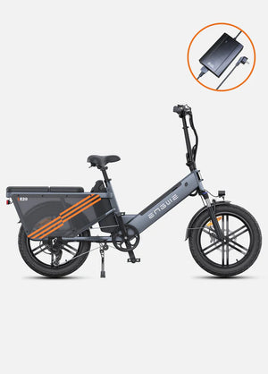 ENGWE LE20 300W Peak Torque sensor Step-Thru Longtail Cargo Ebike