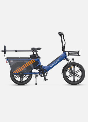 ENGWE LE20 300W Peak Torque sensor Step-Thru Longtail Cargo Ebike