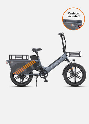 ENGWE LE20 300W Peak Torque sensor Step-Thru Longtail Cargo Ebike