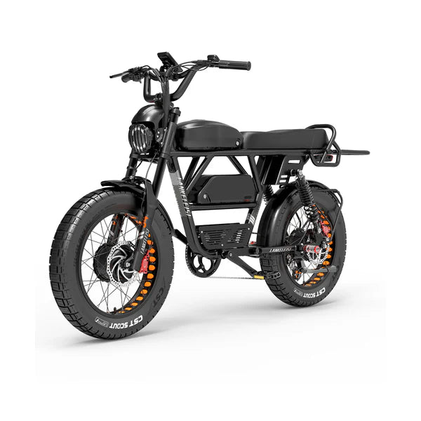 LANKELEISI X-Black Knight 2000W Dual Motor Maximum range 280KM Ebike